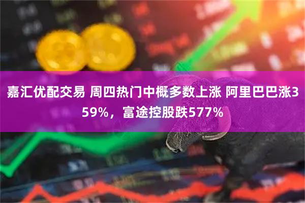 嘉汇优配交易 周四热门中概多数上涨 阿里巴巴涨359%，富途控股跌577%